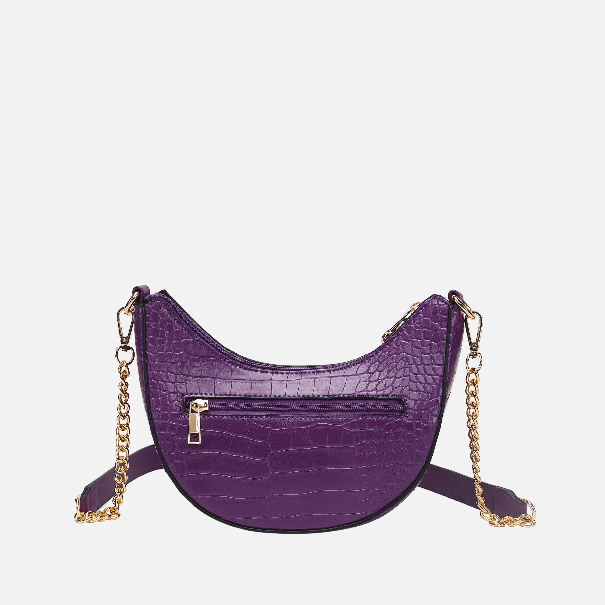 MKF Collection by Mia K. - Amira Embossed Crossbody Bag
