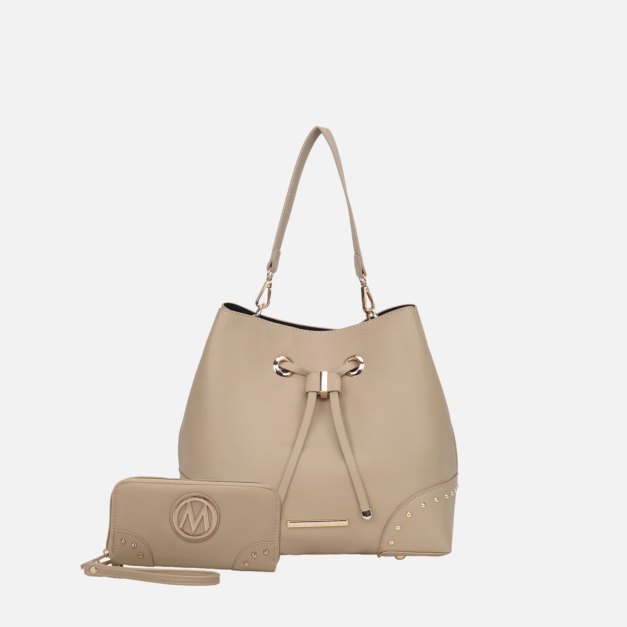 MKF Collection by Mia K. - Callie Bucket Bag and Wallet Set