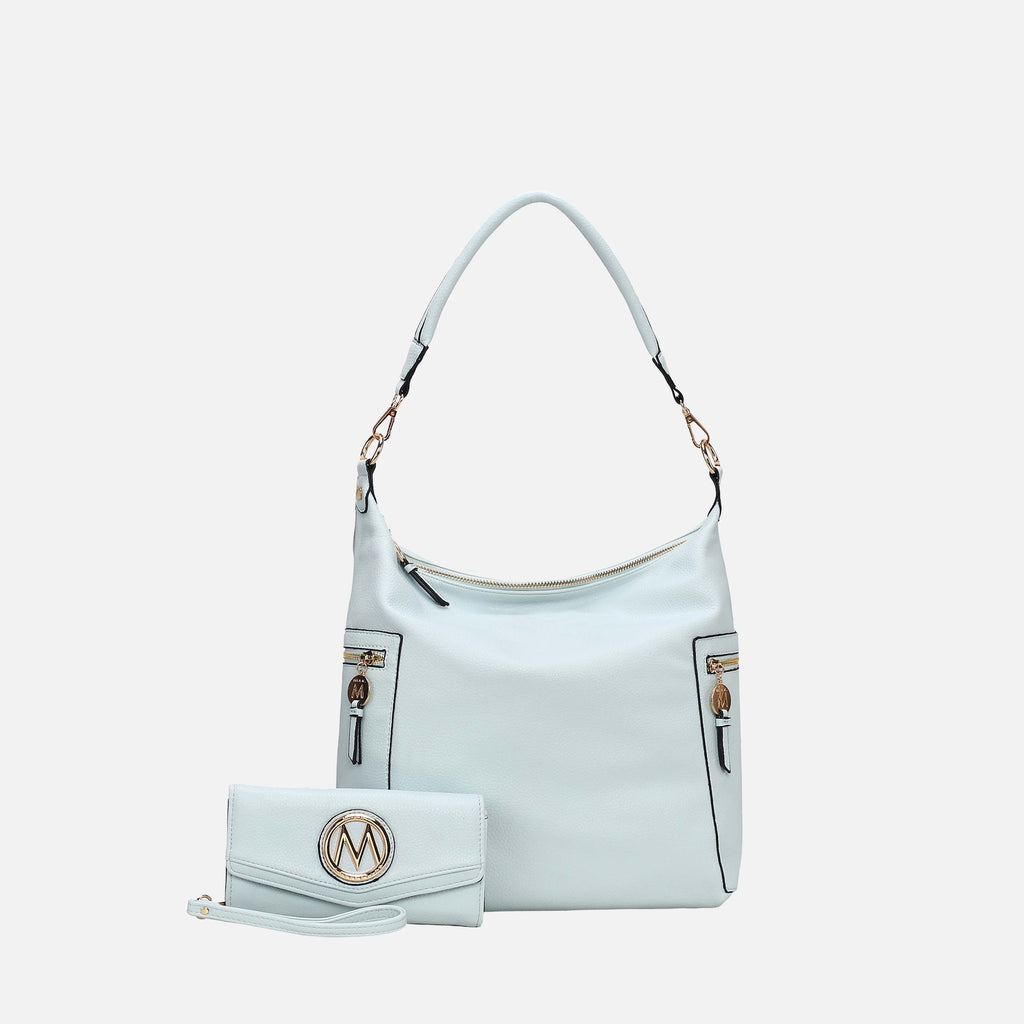 Ophelia Hobo Bag and Wallet Set
