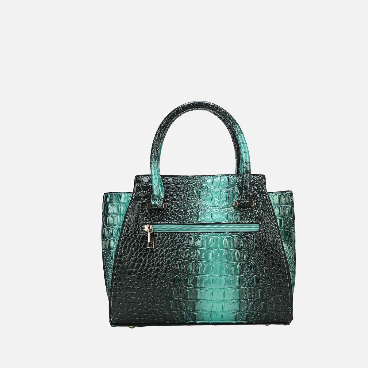 Bently Croc-Embossed Tote and Set