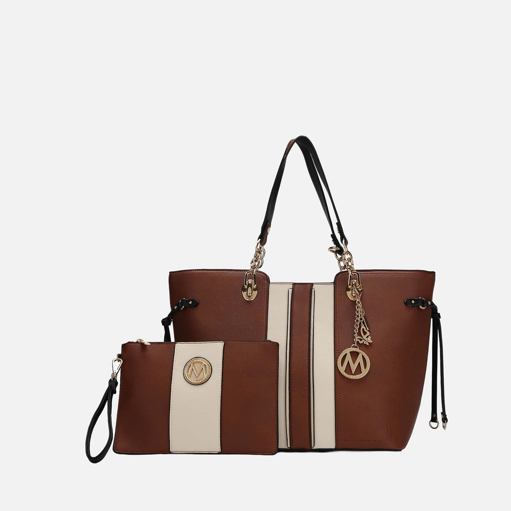 Holland Tote and Wristlet Pouch Set