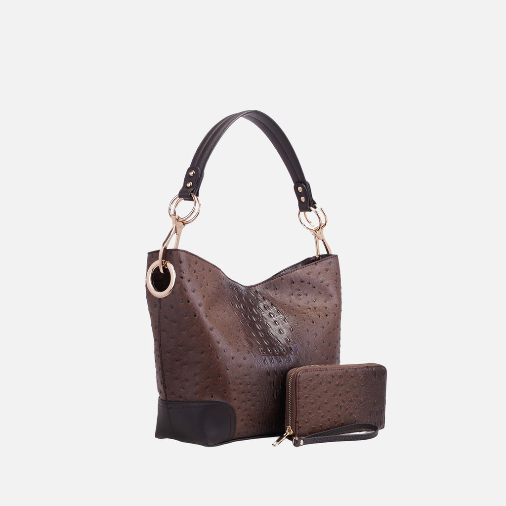 MKF Collection by Mia K. - Wandy Shoulder Bag and Wallet Set