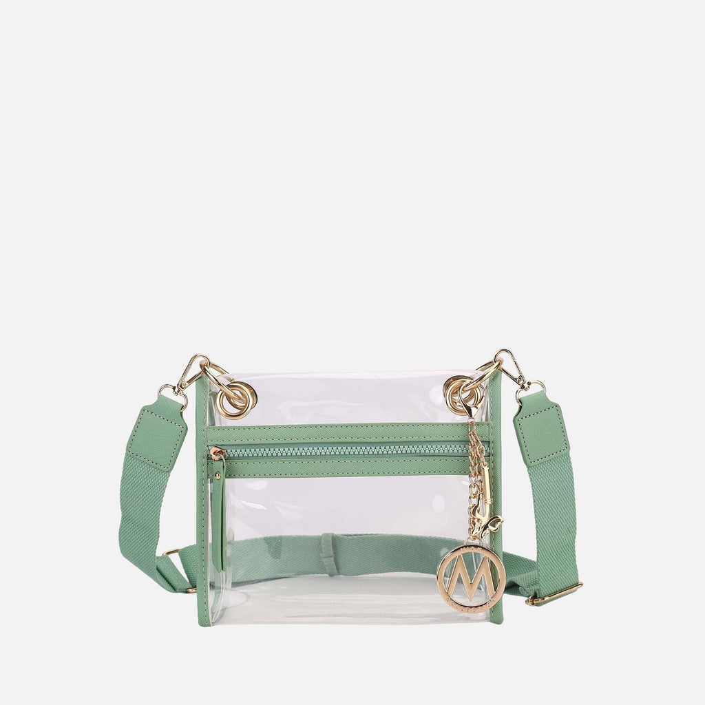 MKF Collection by Mia K. - Gia Clear Crossbody Bag