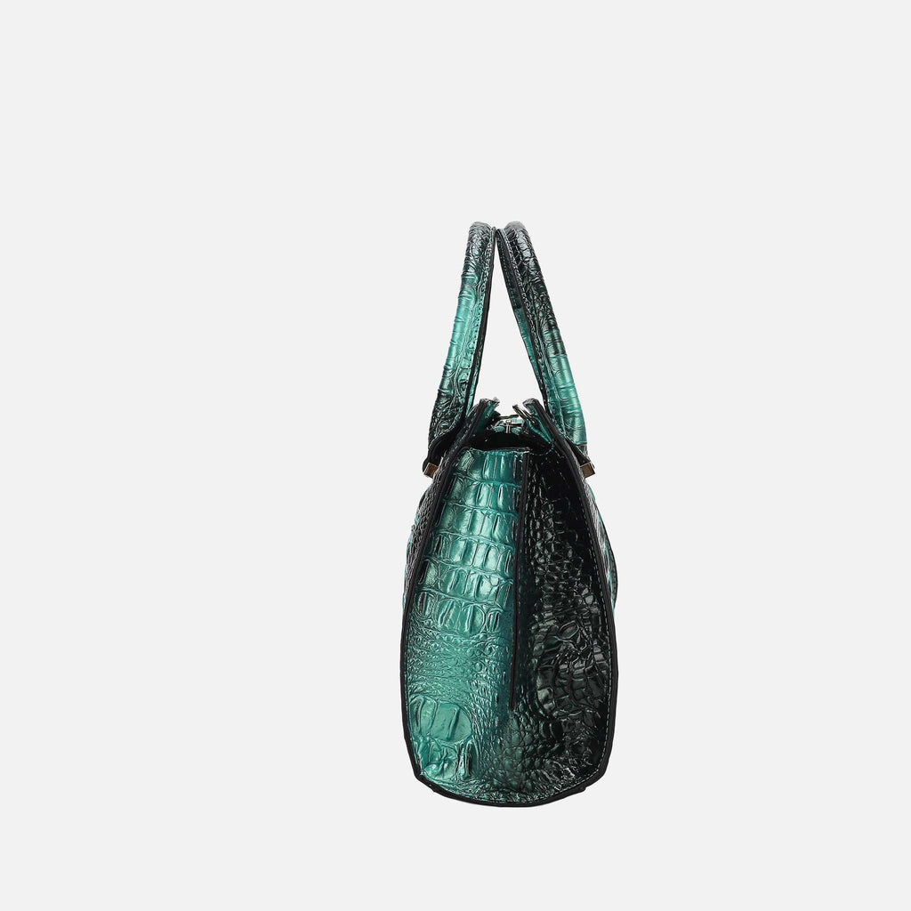 MKF Collection by Mia K. - Bently Croc-Embossed Tote and Set