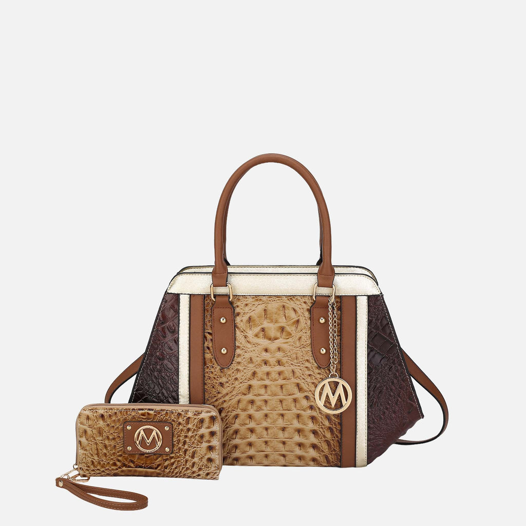 MKF Collection by Mia K. - Daisy Shoulder Bag and Set