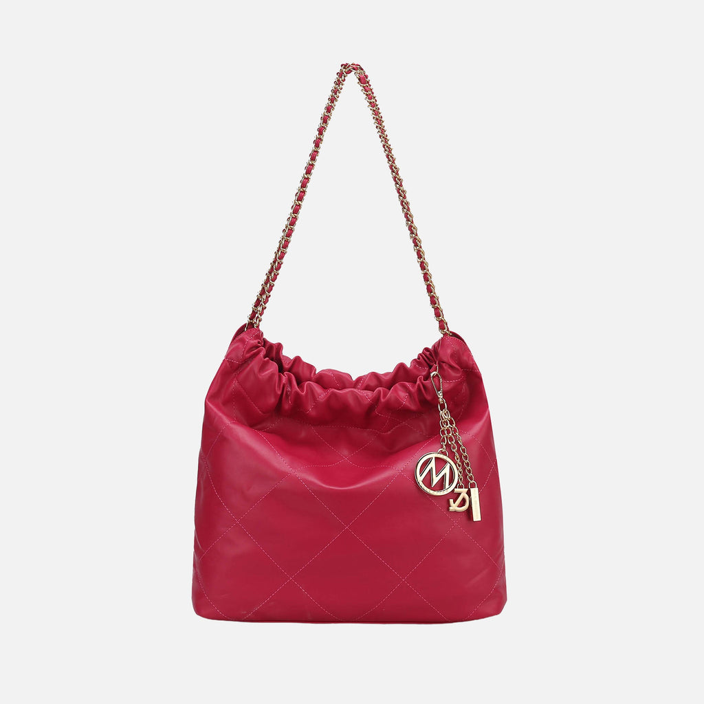 MKF Collection by Mia K. - Celestine Quilted Shoulder Bag