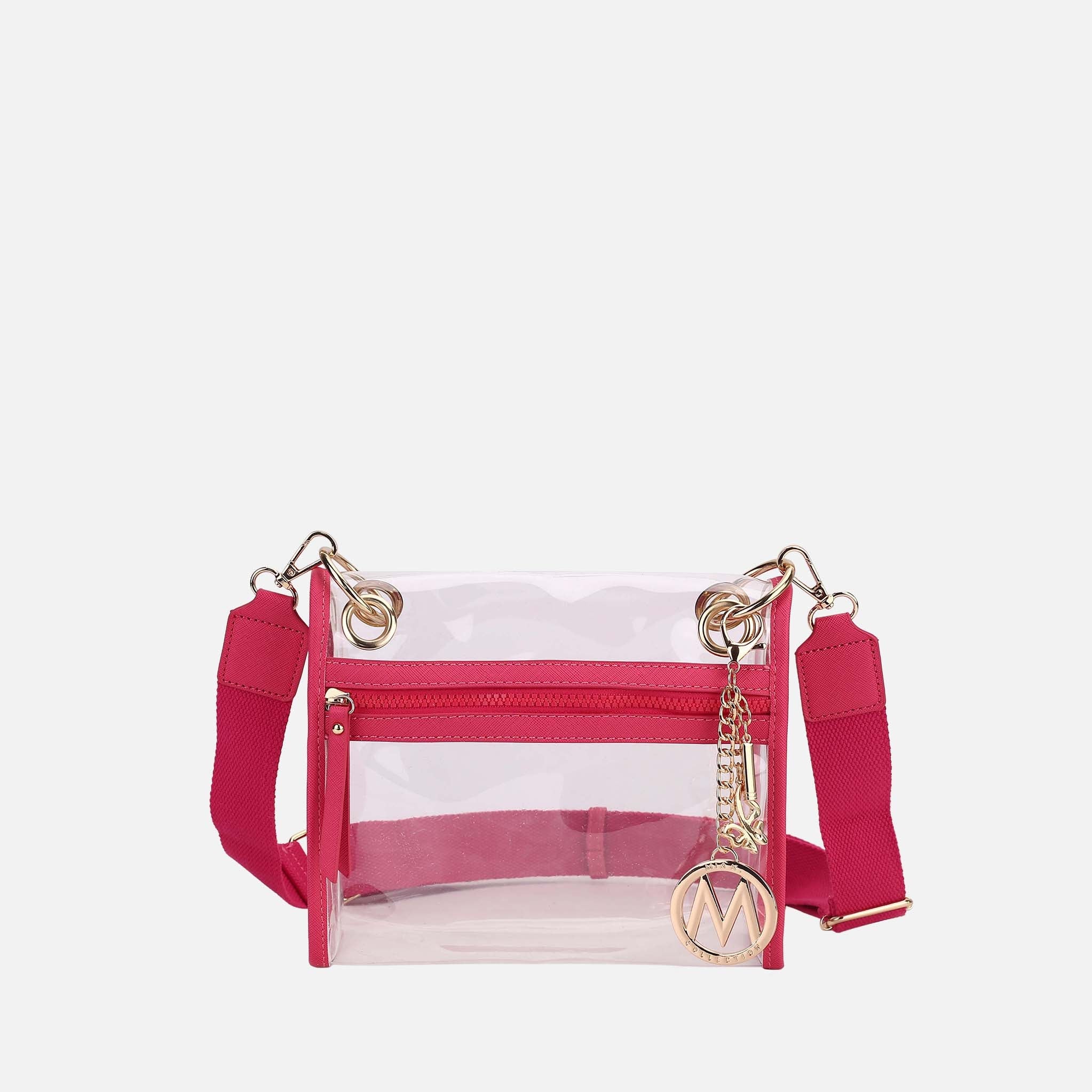MKF Collection by Mia K. - Gia Clear Crossbody Bag
