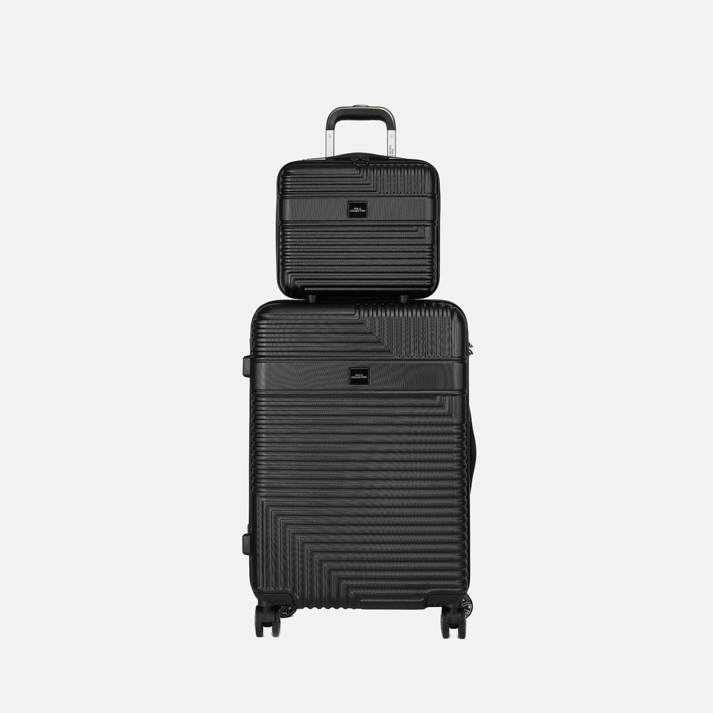 MKF Collection by Mia K. - Mykonos Carry-on Roller and Cosmetic Case Set