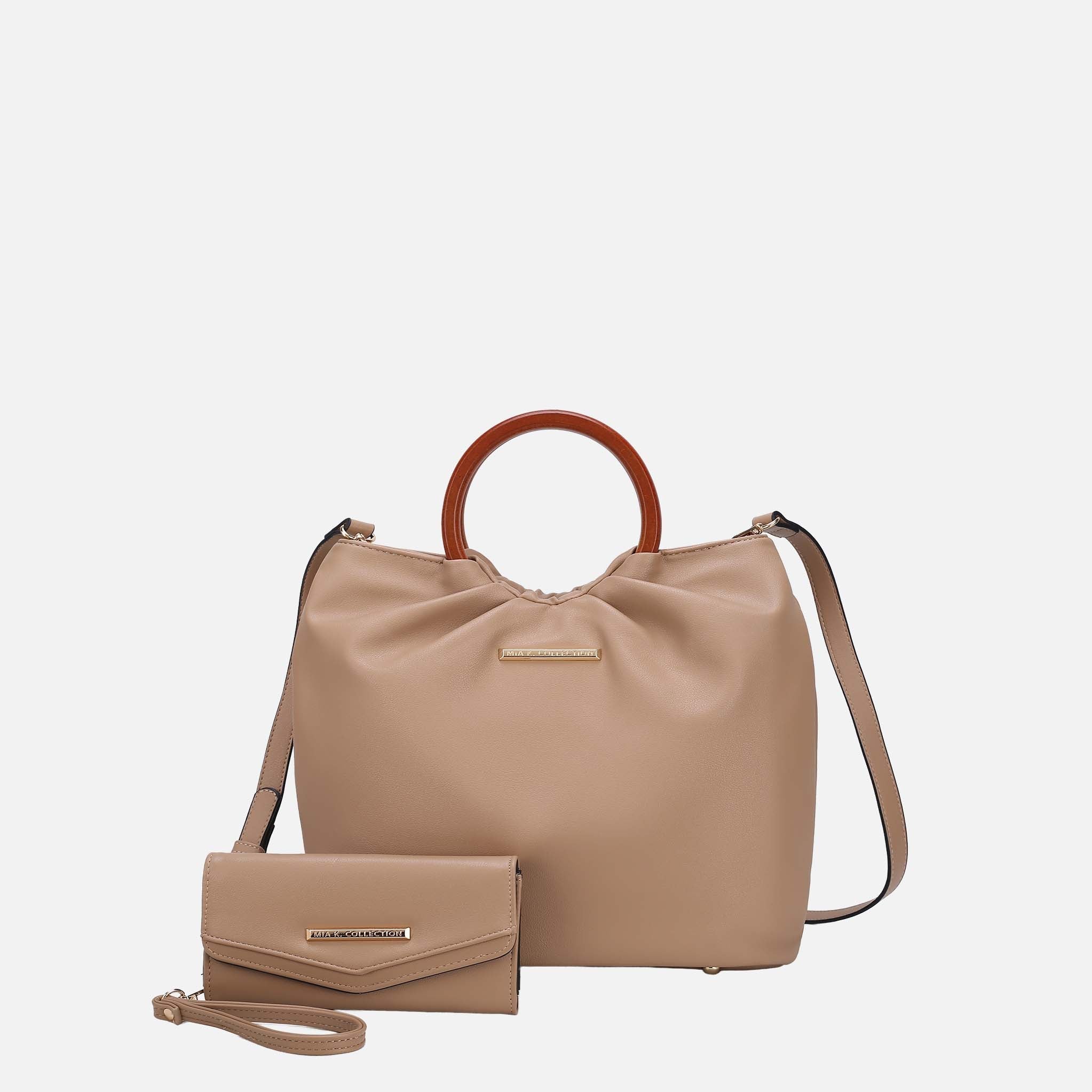 MKF Collection by Mia K. - Leilani Tote Bag and Wallet