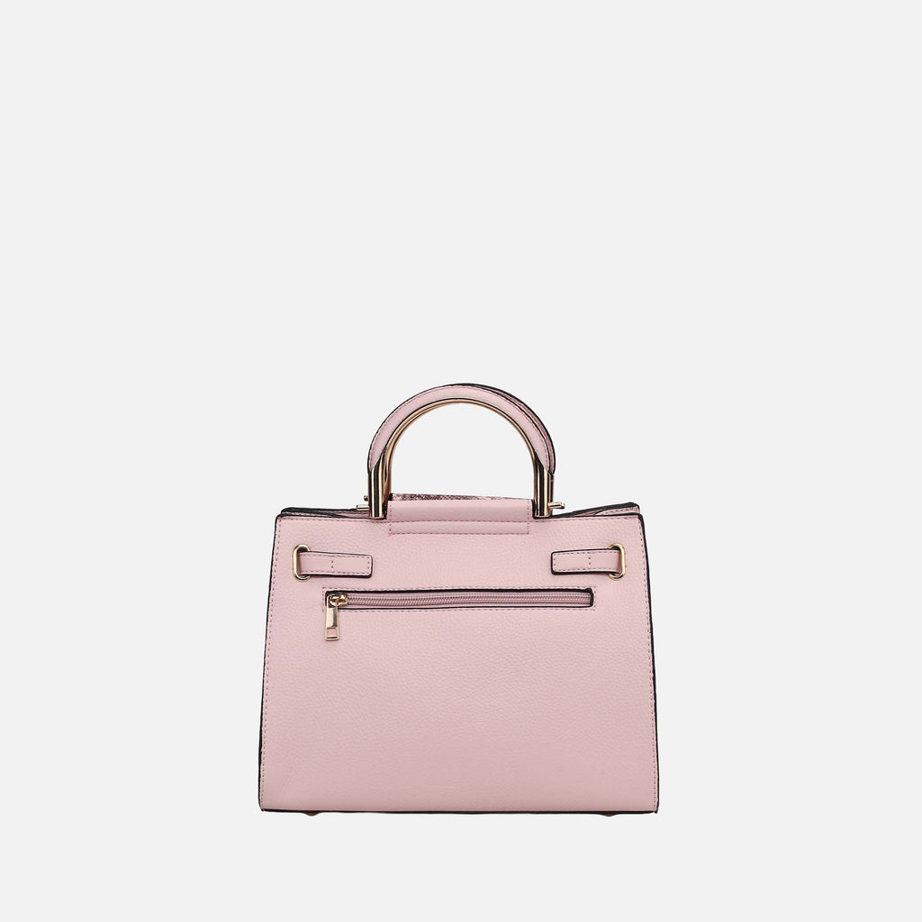 MKF Collection by Mia K. - Cassia Snake embossed Satchel Bag