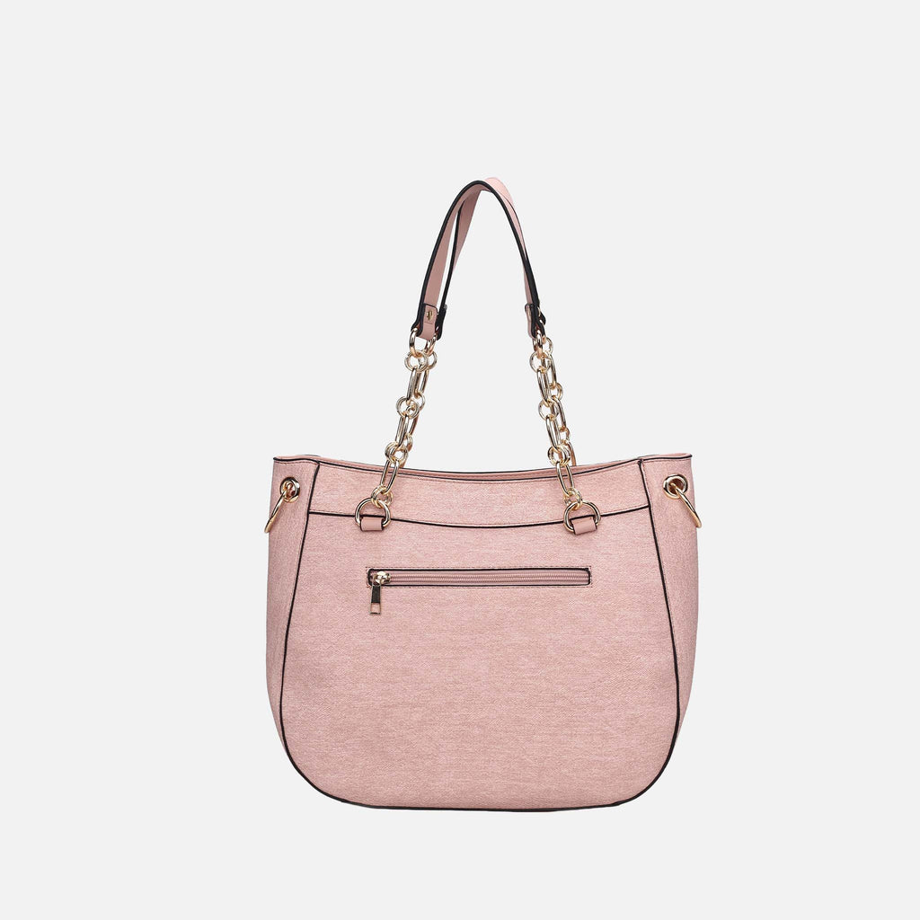 MKF Collection by Mia K. - Lina ll Tote Bag and Wallet set