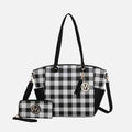 MKF Collection by Mia K. - Karlie Tote Bag and Wallet Set