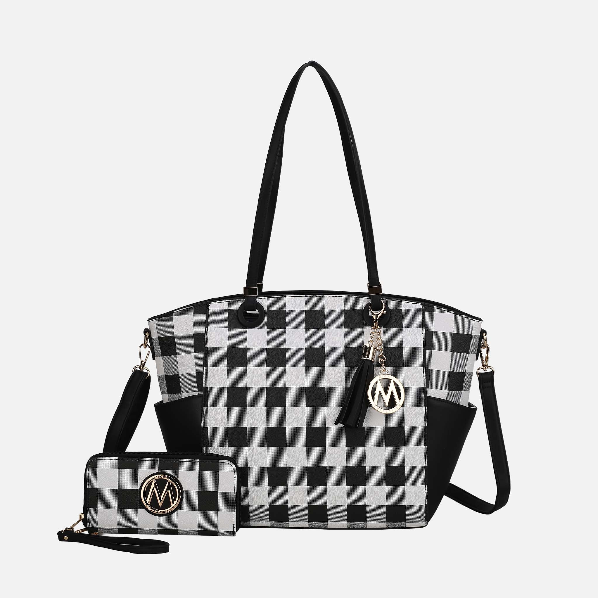 MKF Collection by Mia K. - Karlie Tote Bag and Wallet Set