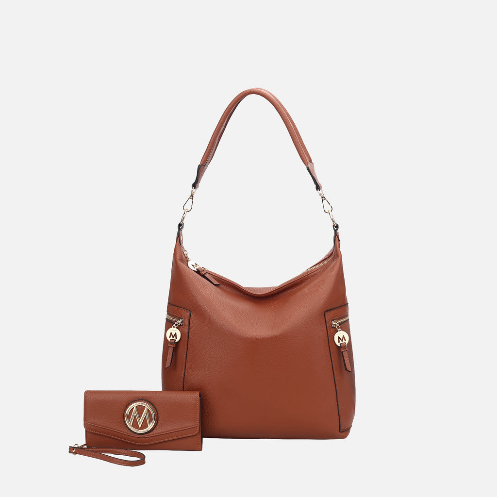 Ophelia Hobo Bag and Wallet Set