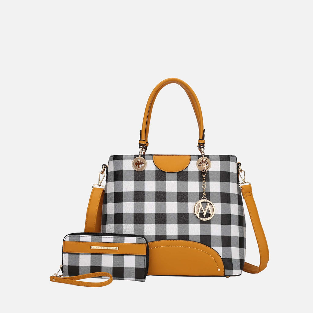 MKF Collection by Mia K. - Gabriella Handbag and Wallet Set