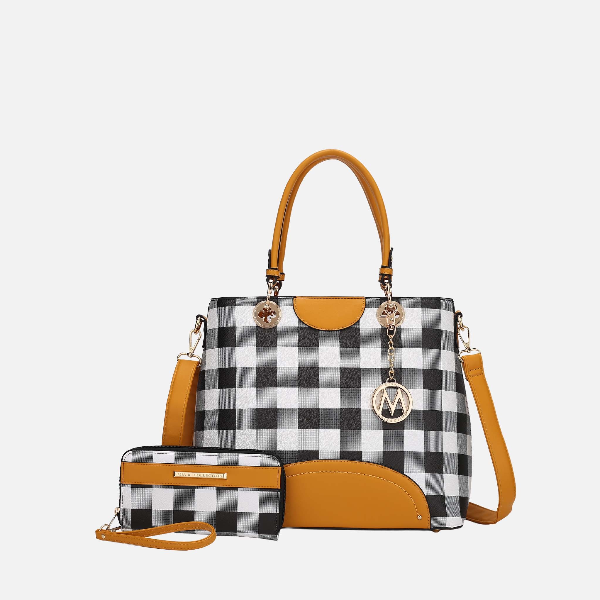 MKF Collection by Mia K. - Gabriella Handbag and Wallet Set