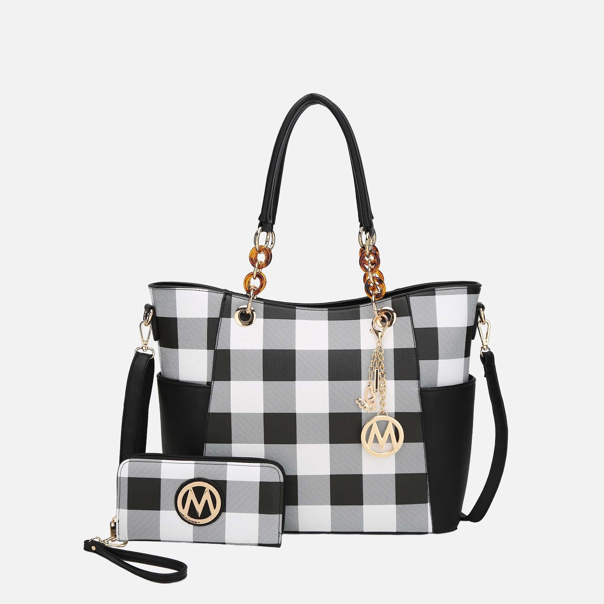 MKF Collection by Mia K. - Bonita Tote Bag and Wallet Set