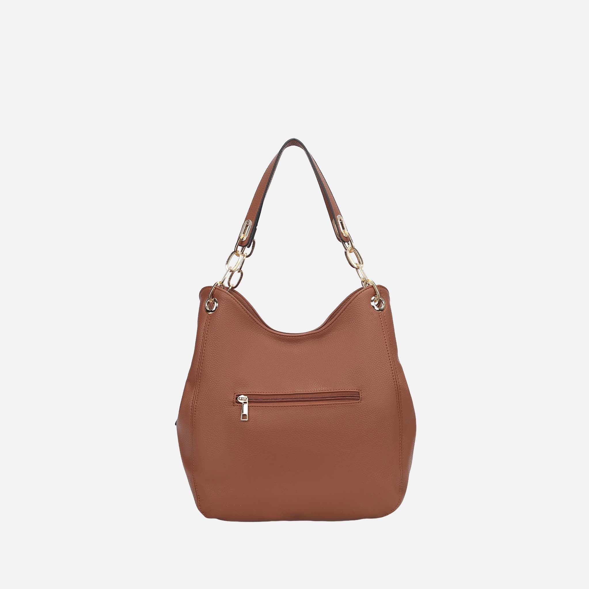 MKF Collection by Mia K. - Ashley Hobo Bag and Wallet Set