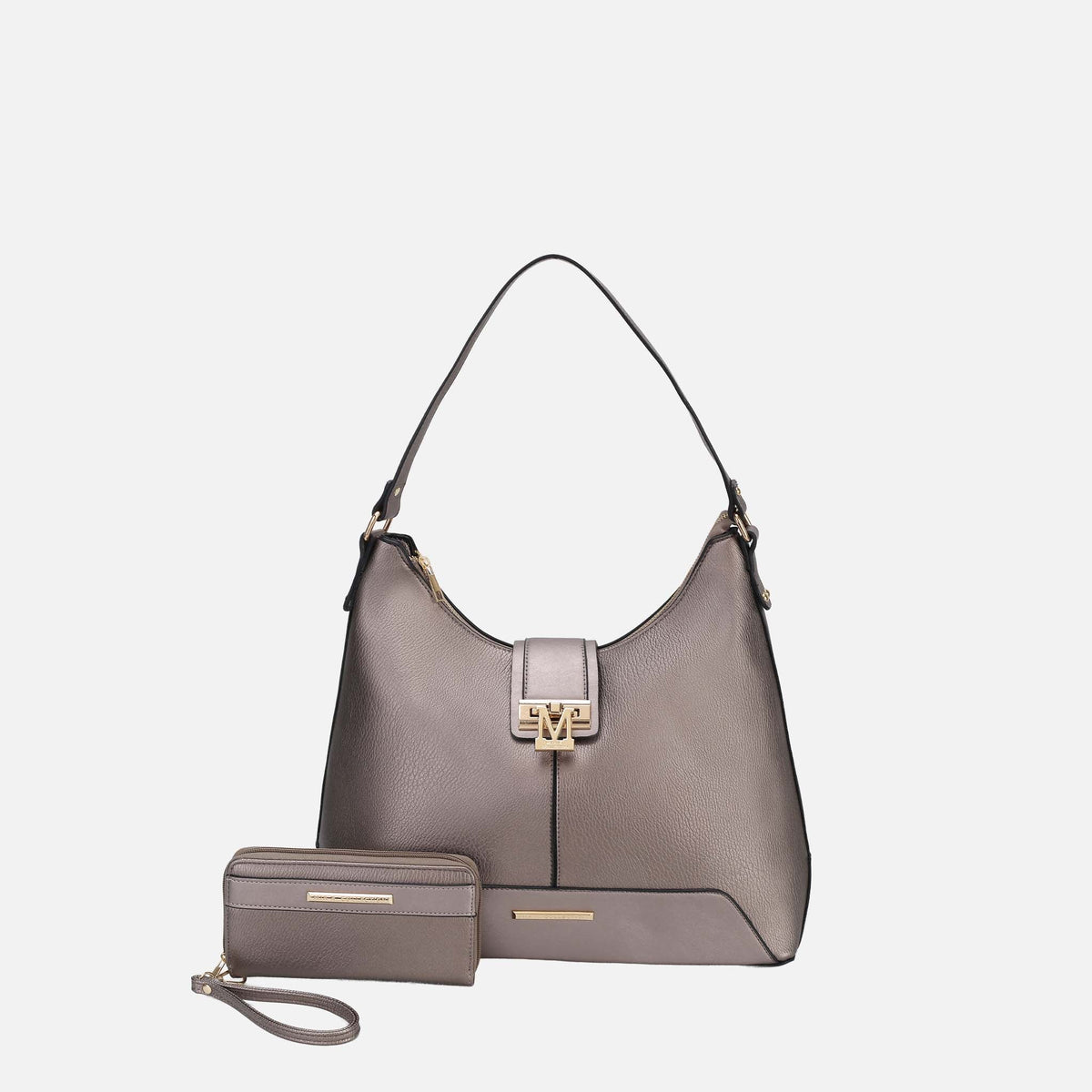 Graciela Solid Hobo Bag and Set