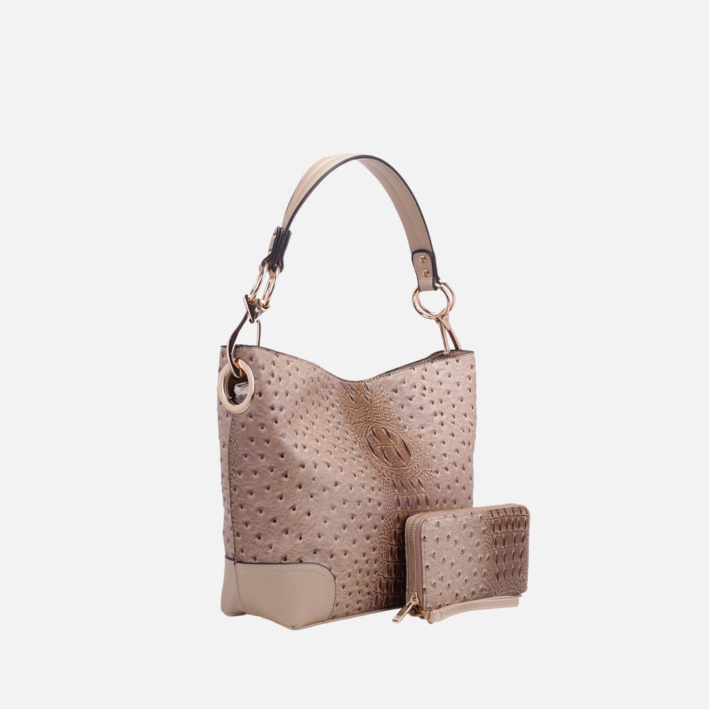 MKF Collection by Mia K. - Wandy Shoulder Bag and Wallet Set