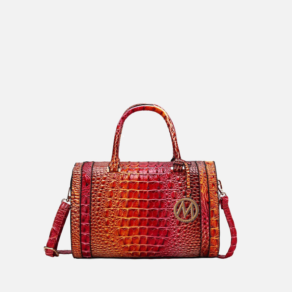 MKF Collection by Mia K. - Eleanor Gradient Croc Shoulder Bag