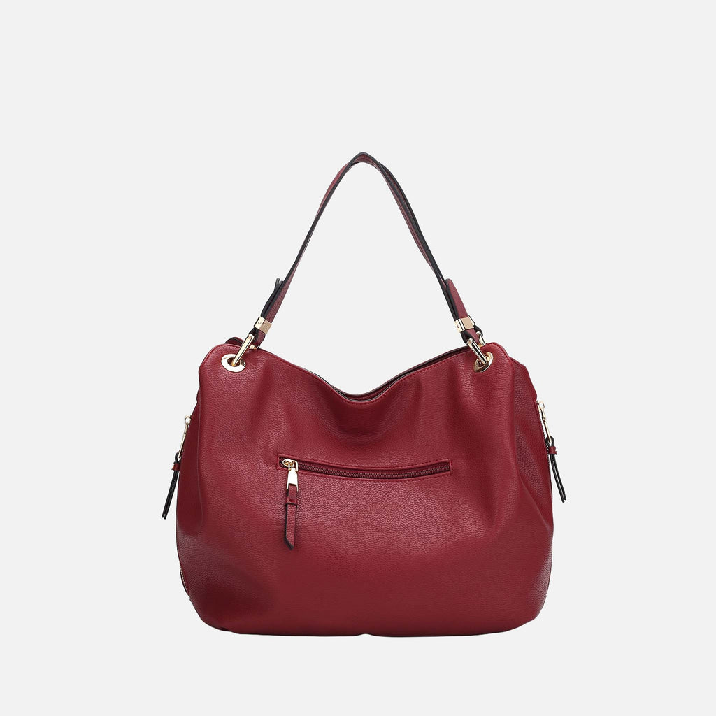 MKF Collection by Mia K. - Fabienne Hobo Bag and Wallet Set