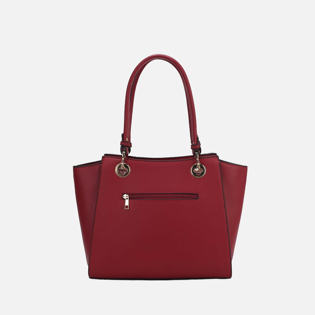 MKF Collection by Mia K. - Ivy Tote Bag and Set