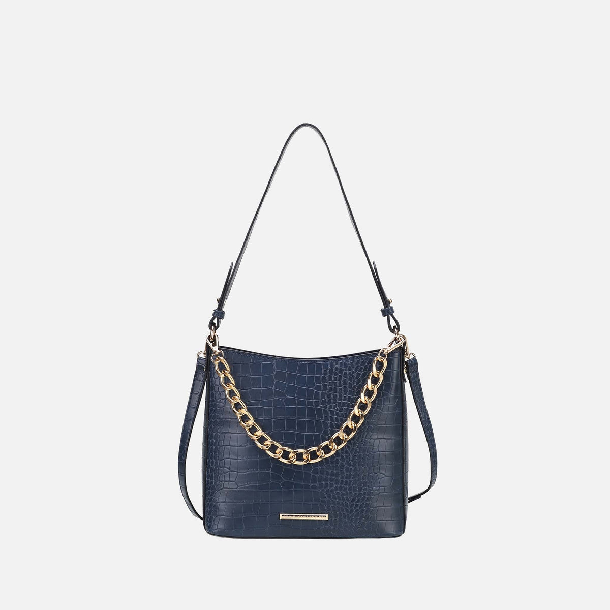 Bizzy Embossed Shoulder Bag