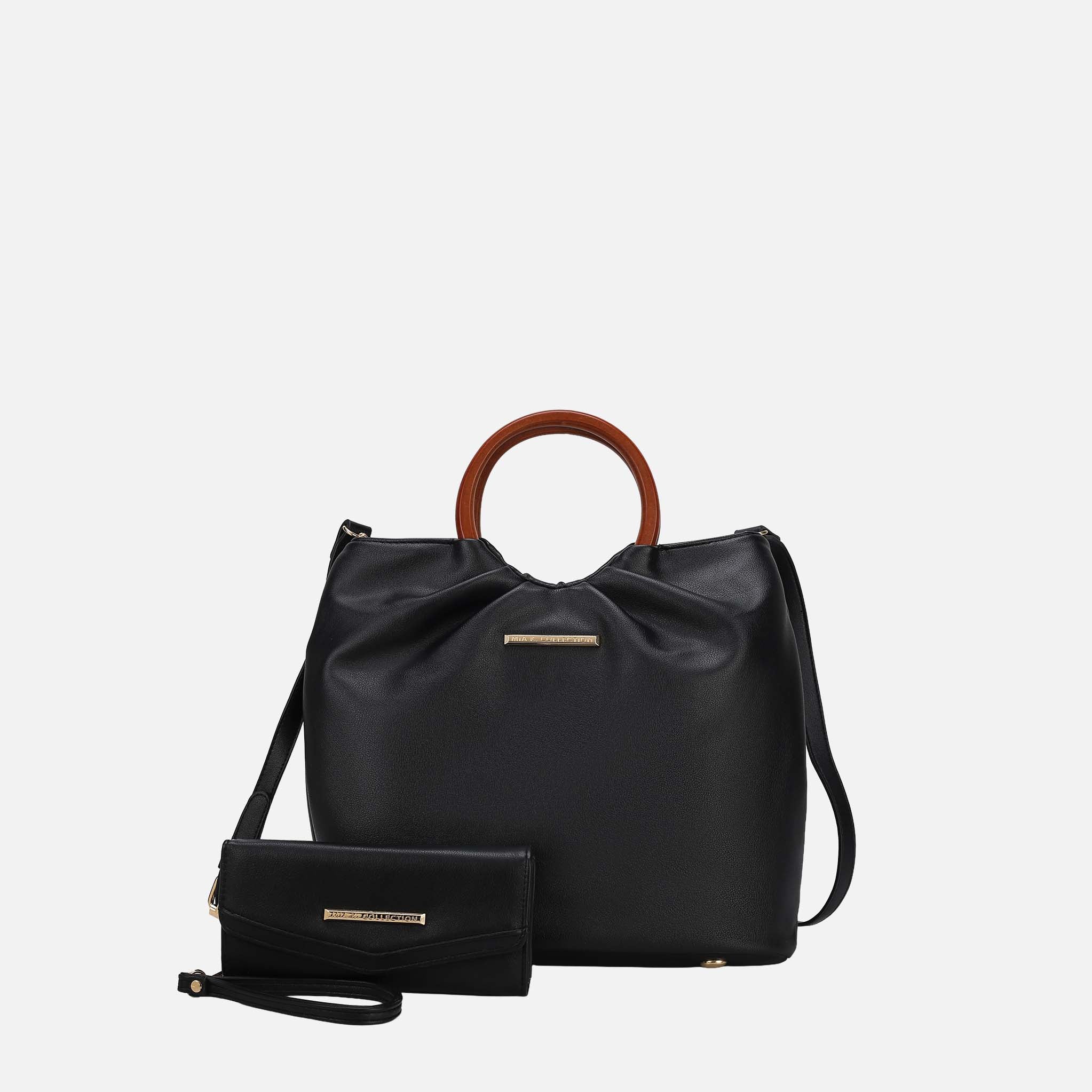 MKF Collection by Mia K. - Leilani Tote Bag and Wallet