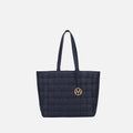 MKF Collection by Mia K. - Rowan Woven Tote Bag