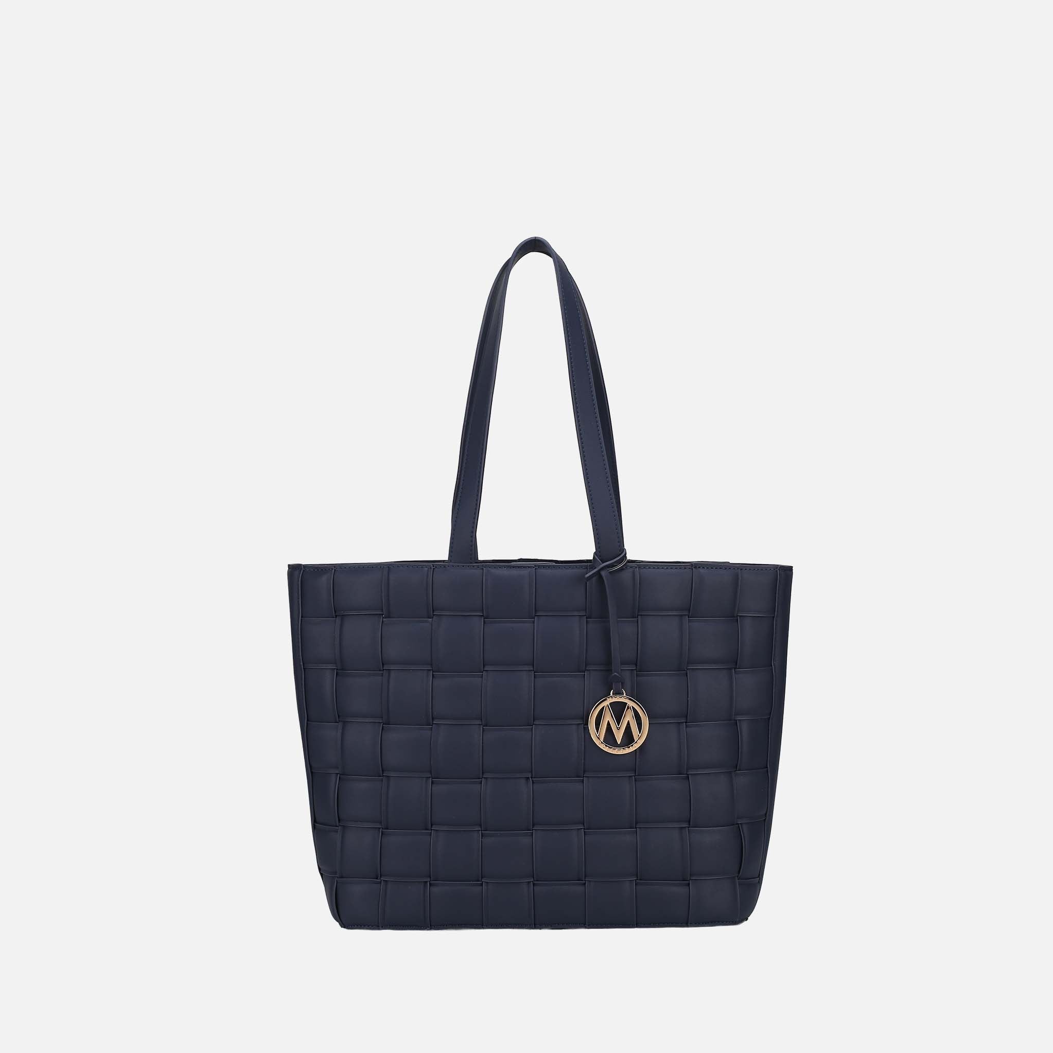 MKF Collection by Mia K. - Rowan Woven Tote Bag
