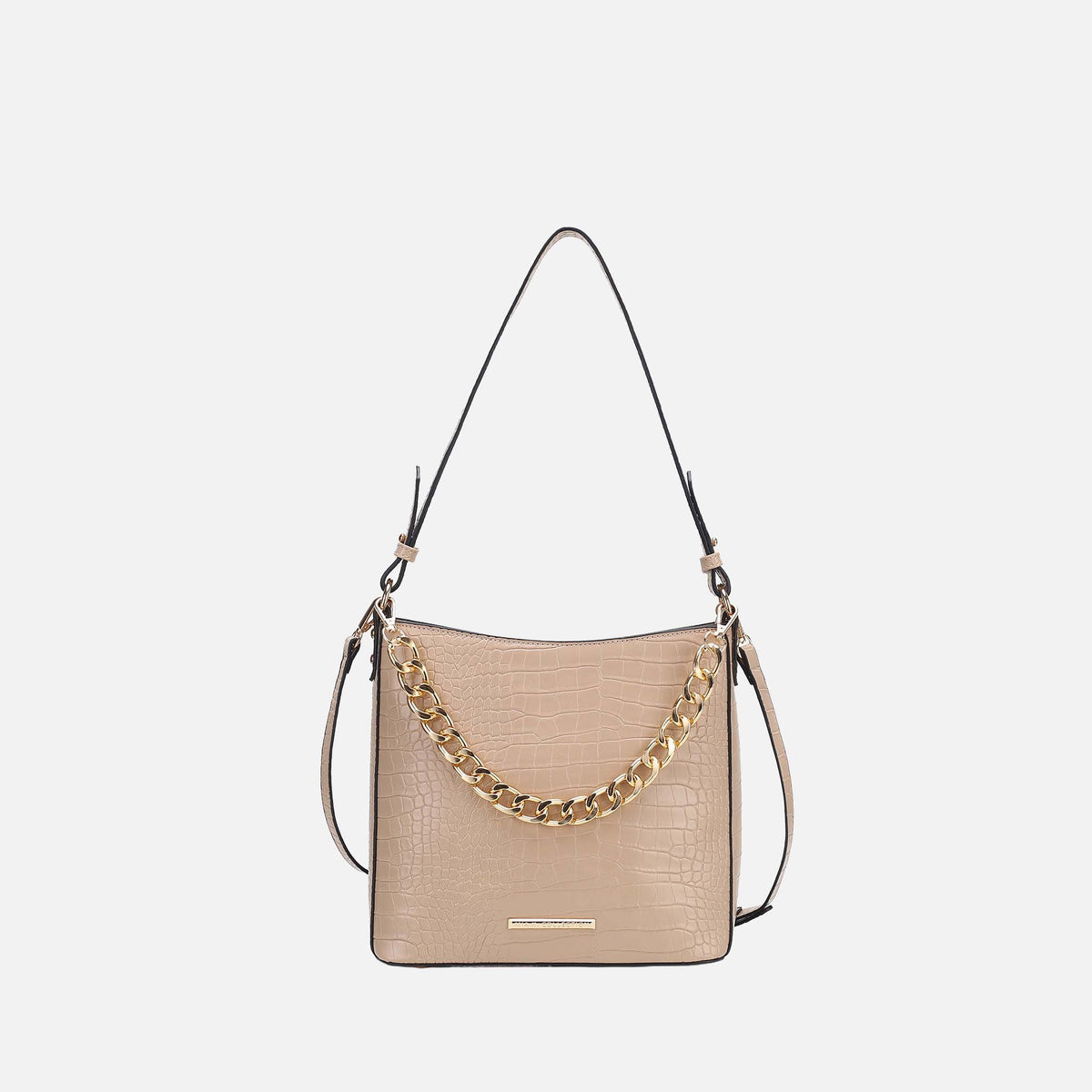 Bizzy Embossed Shoulder Bag