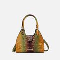 MKF Collection by Mia K. - Ava Gradient Croc Tote Bag