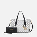 MKF Collection by Mia K. - Gianna Tote Bag and Wallet Set