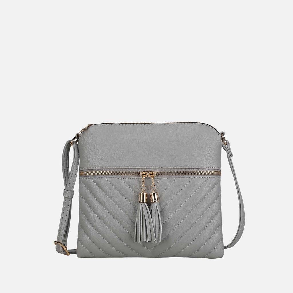 MKF Collection by Mia K. - Winnie Quilted Crossbody