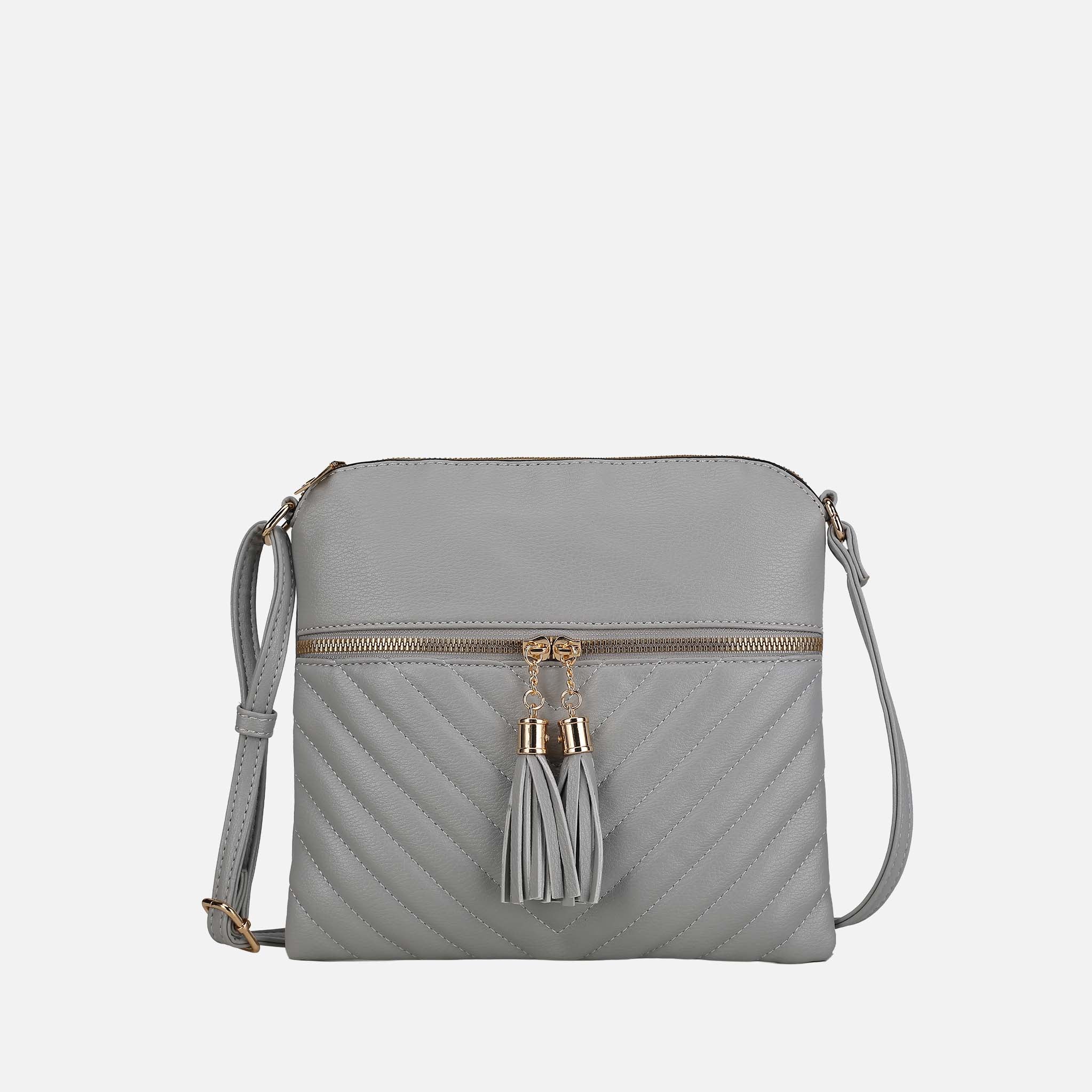 MKF Collection by Mia K. - Winnie Quilted Crossbody