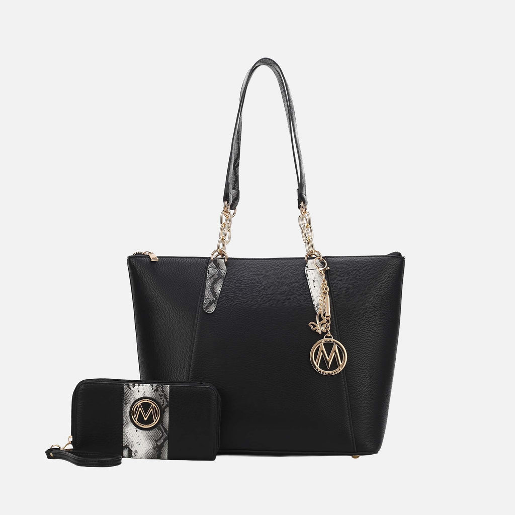 MKF Collection by Mia K. - Ximena Tote Bag and Wallet Set