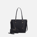 MKF Collection by Mia K. - Emery Tote Bag and Wallet Set