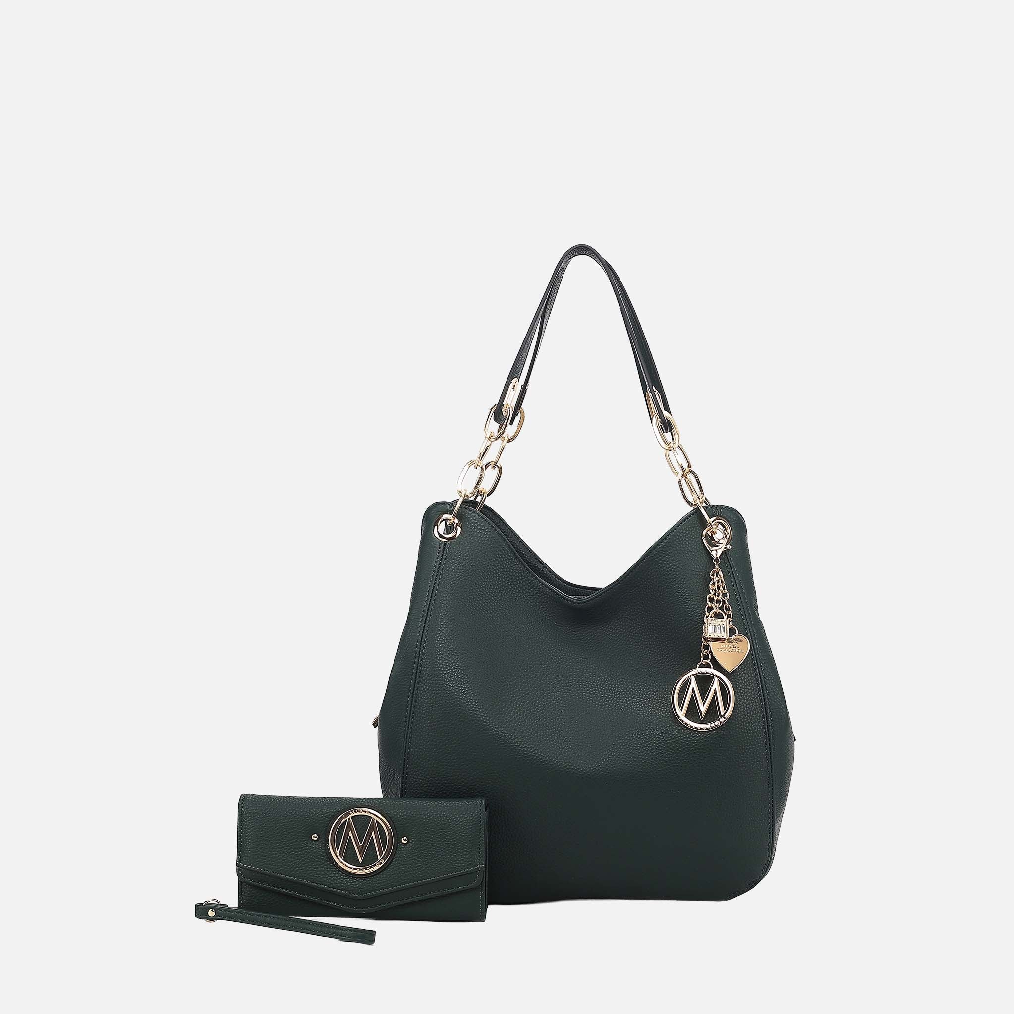 MKF Collection by Mia K. - Ashley Hobo Bag and Wallet Set
