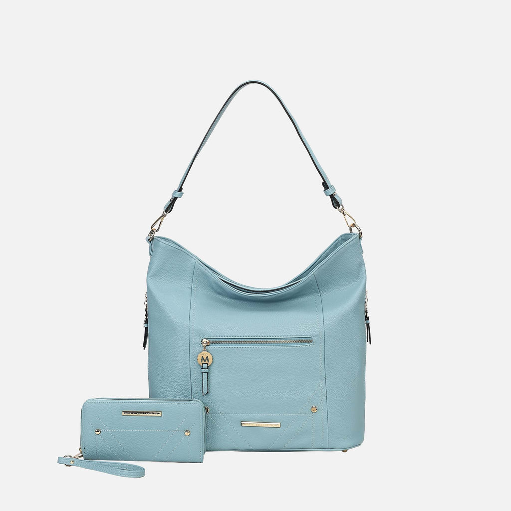 MKF Collection by Mia K. - Jordina 2 PCS Shoulder Bag with Matching Wallet