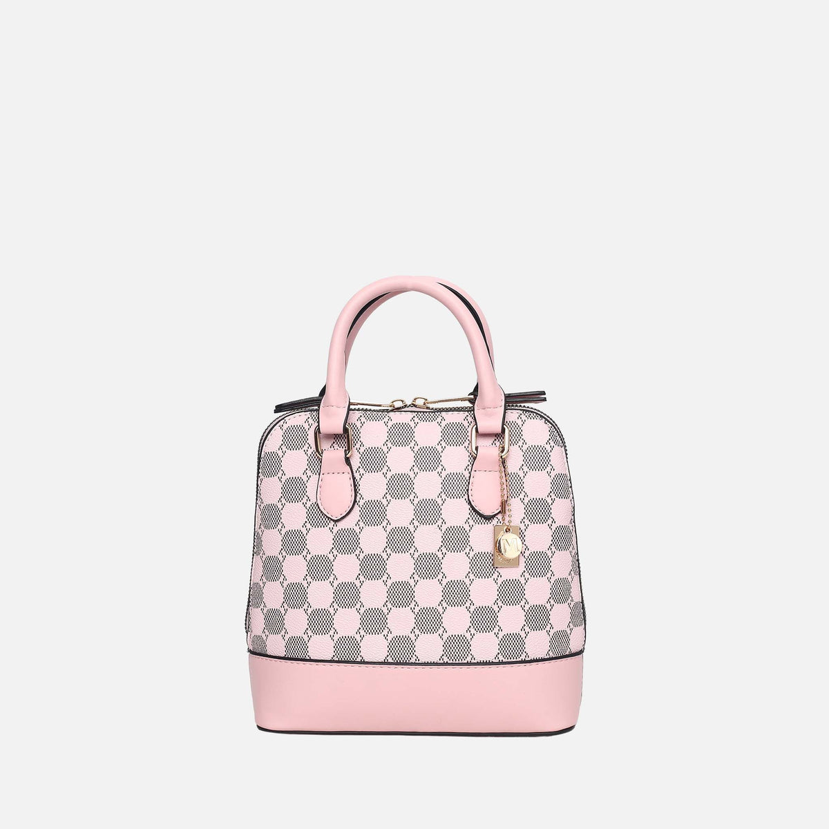 Marjorie Circular Print Satchel Bag