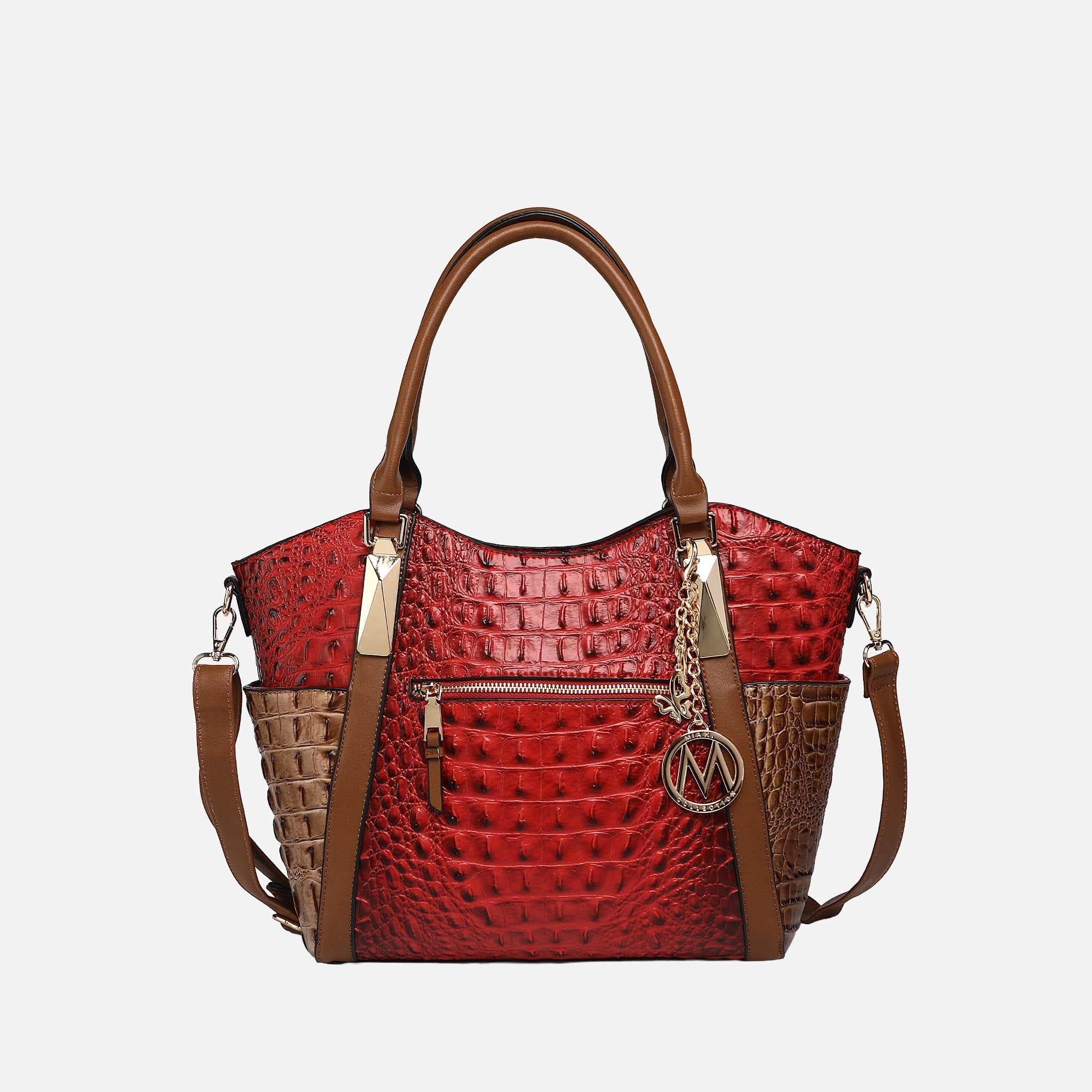 MKF Collection by Mia K. - Janise Croc Tote handbag