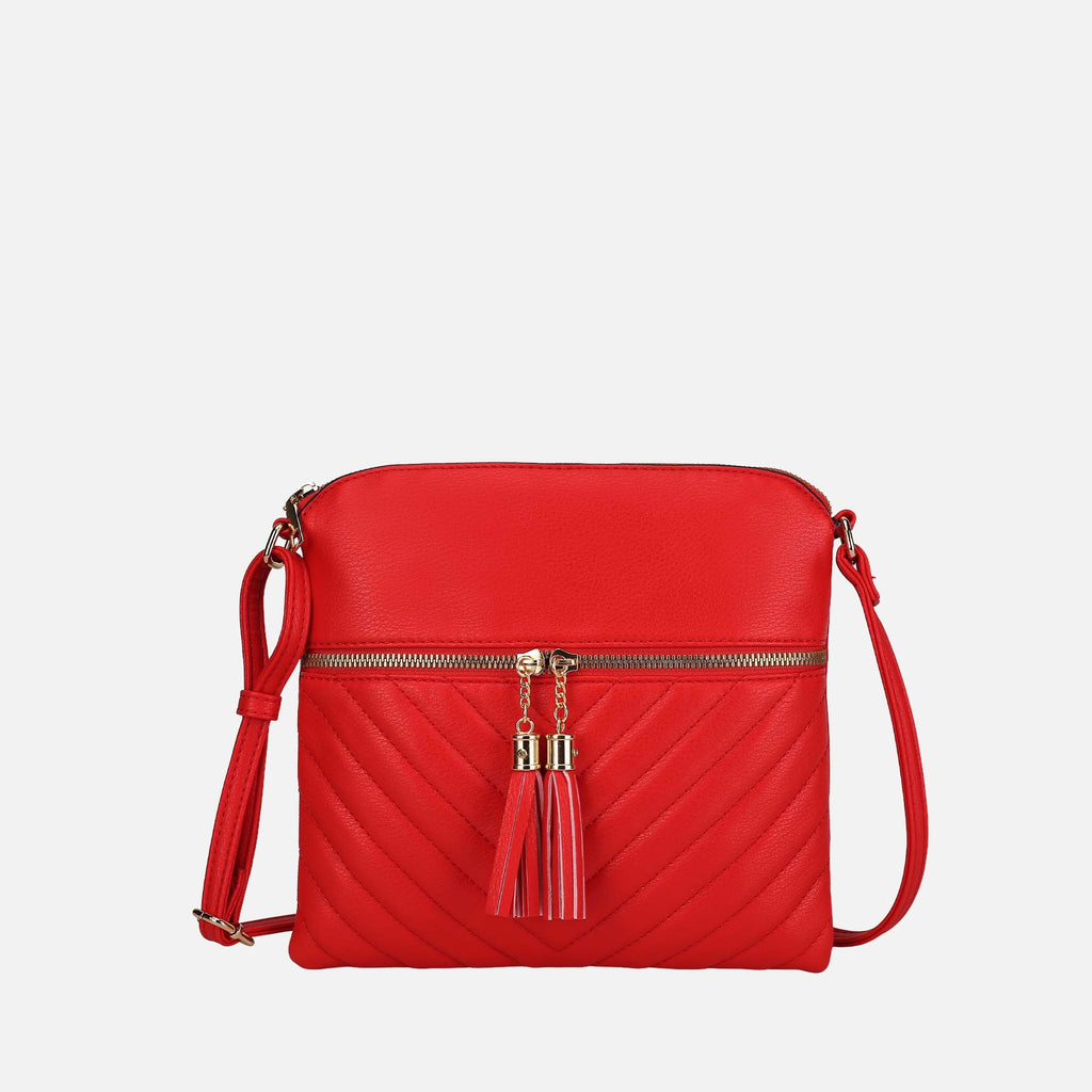 MKF Collection by Mia K. - Winnie Quilted Crossbody