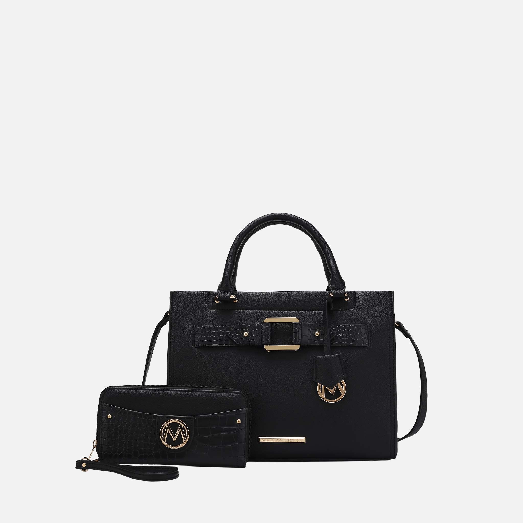 MKF Collection by Mia K. - Virginia Tote Bag and Wallet Set