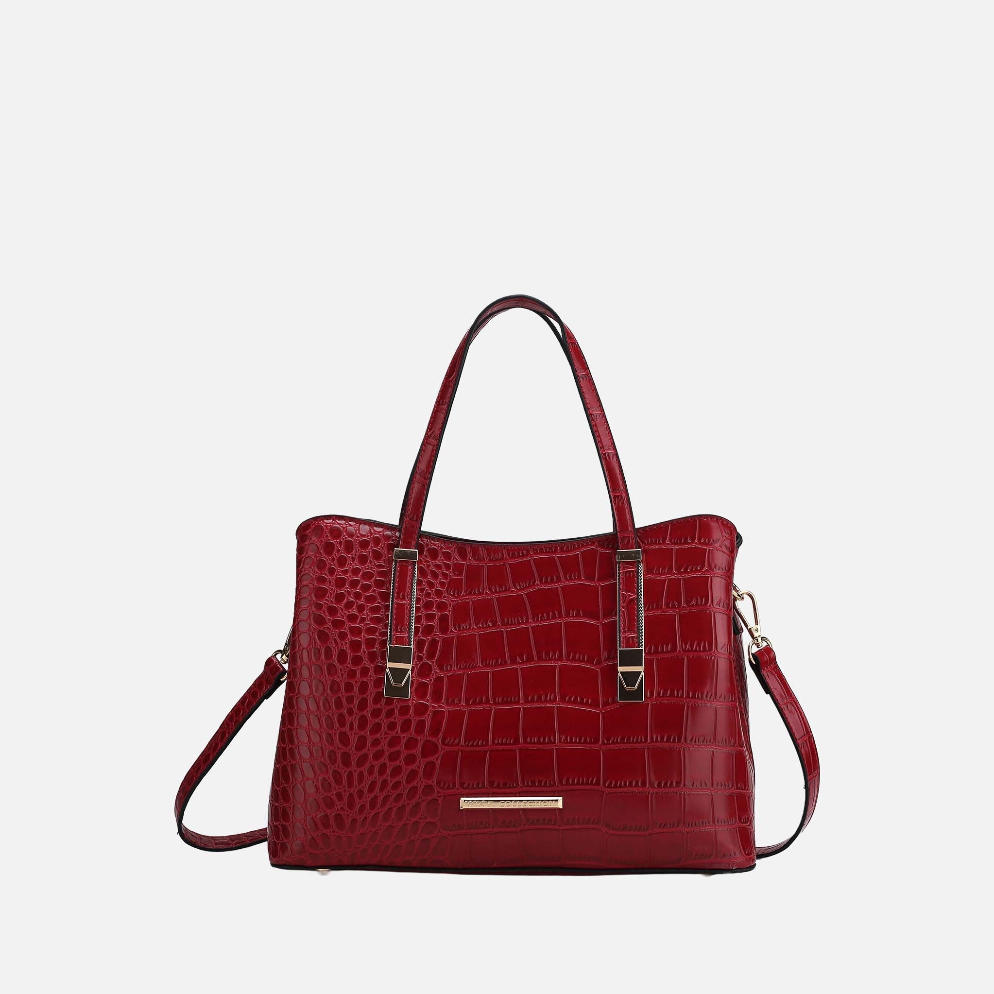 MKF Collection by Mia K. - Aurelia Embossed Shoulder Bag