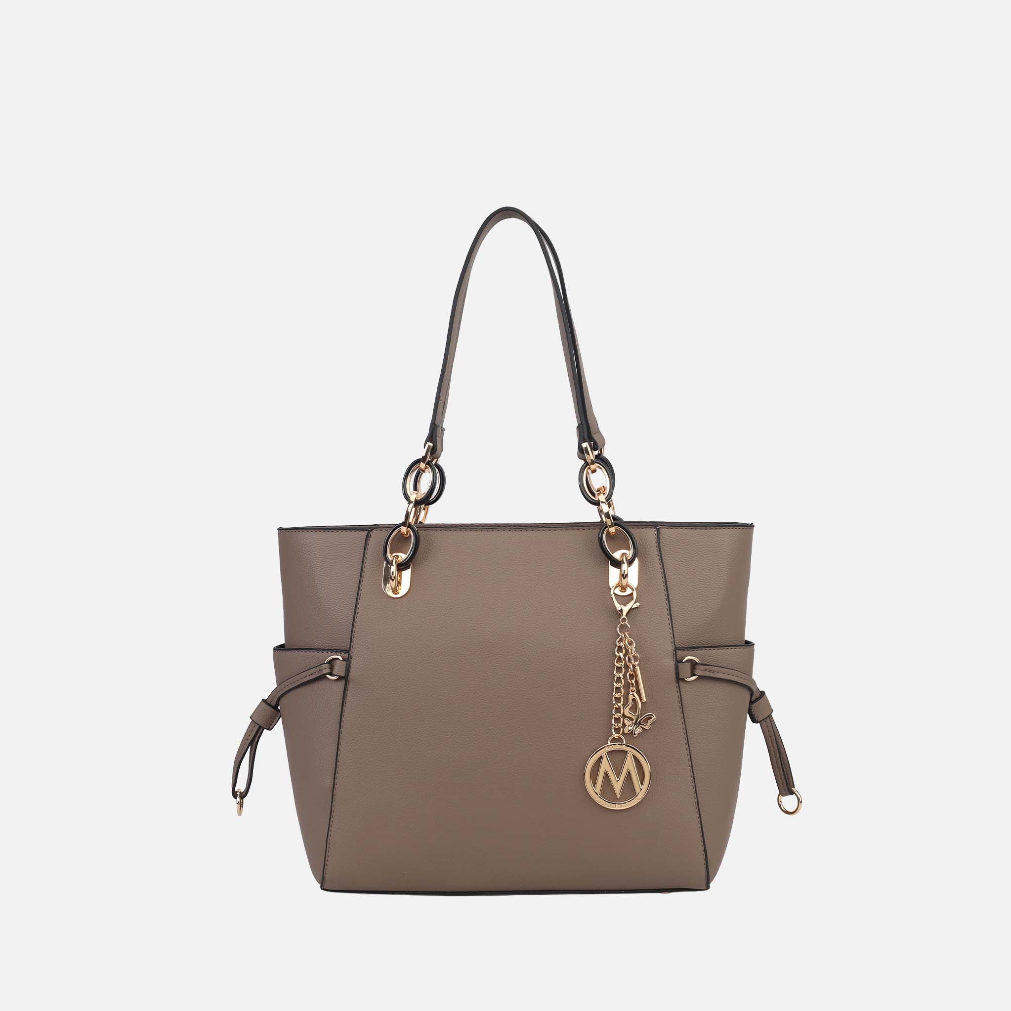 MKF Collection by Mia K. - Yale Tote Bag with Matching Wallet