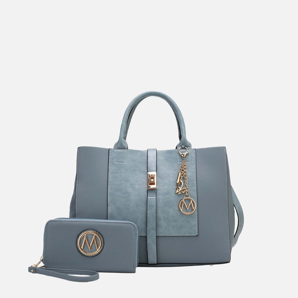 MKF Collection by Mia K. - Yola Shoulder Bag and Wallet Set