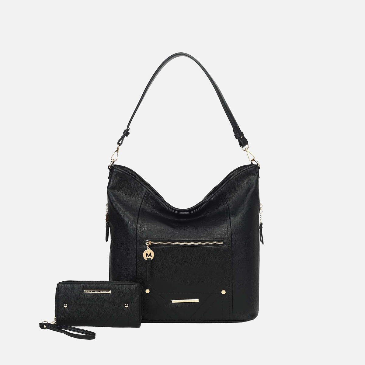 Jordina 2 PCS Shoulder Bag with Matching Wallet