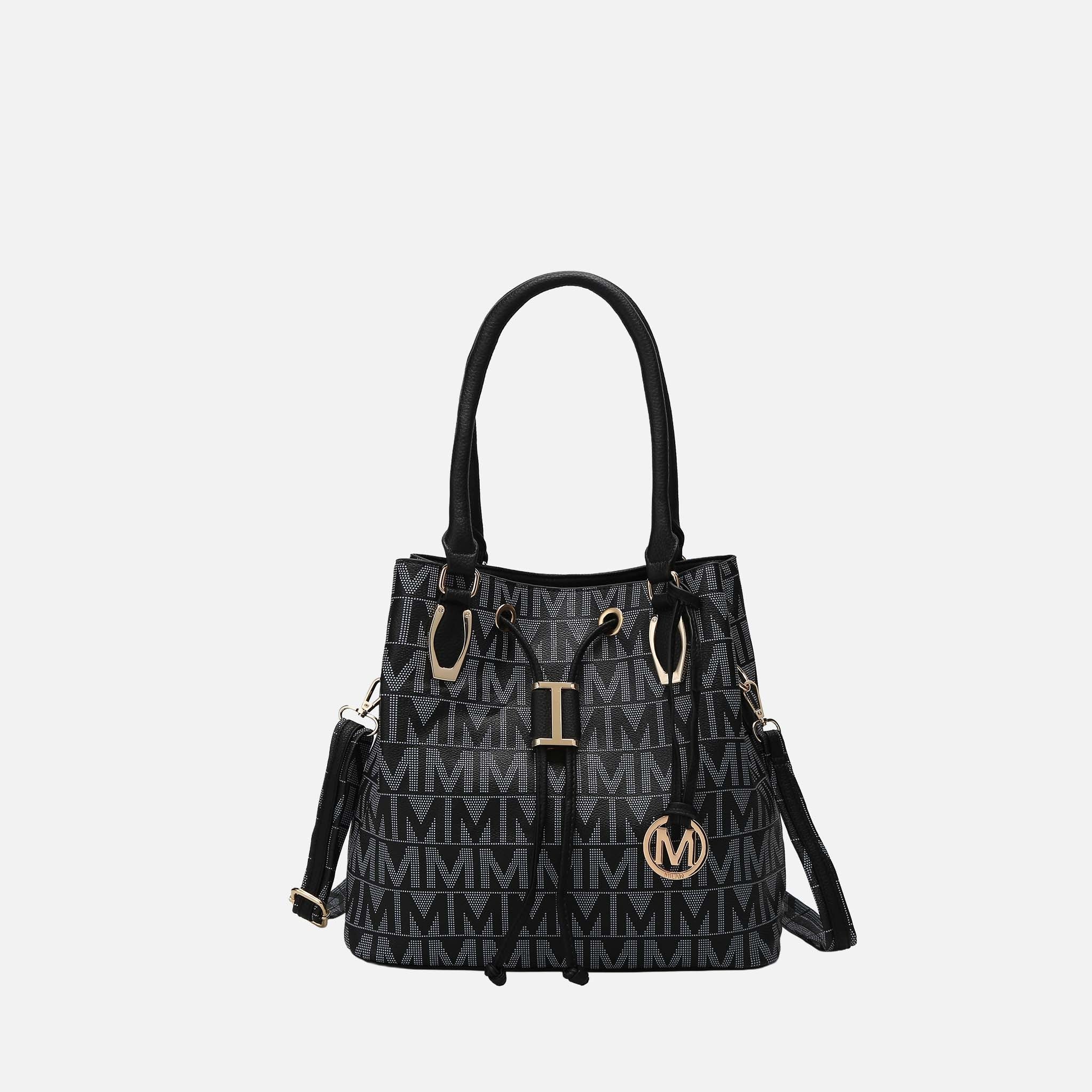 MKF Collection by Mia K. - Jane Signature Bucket Bag