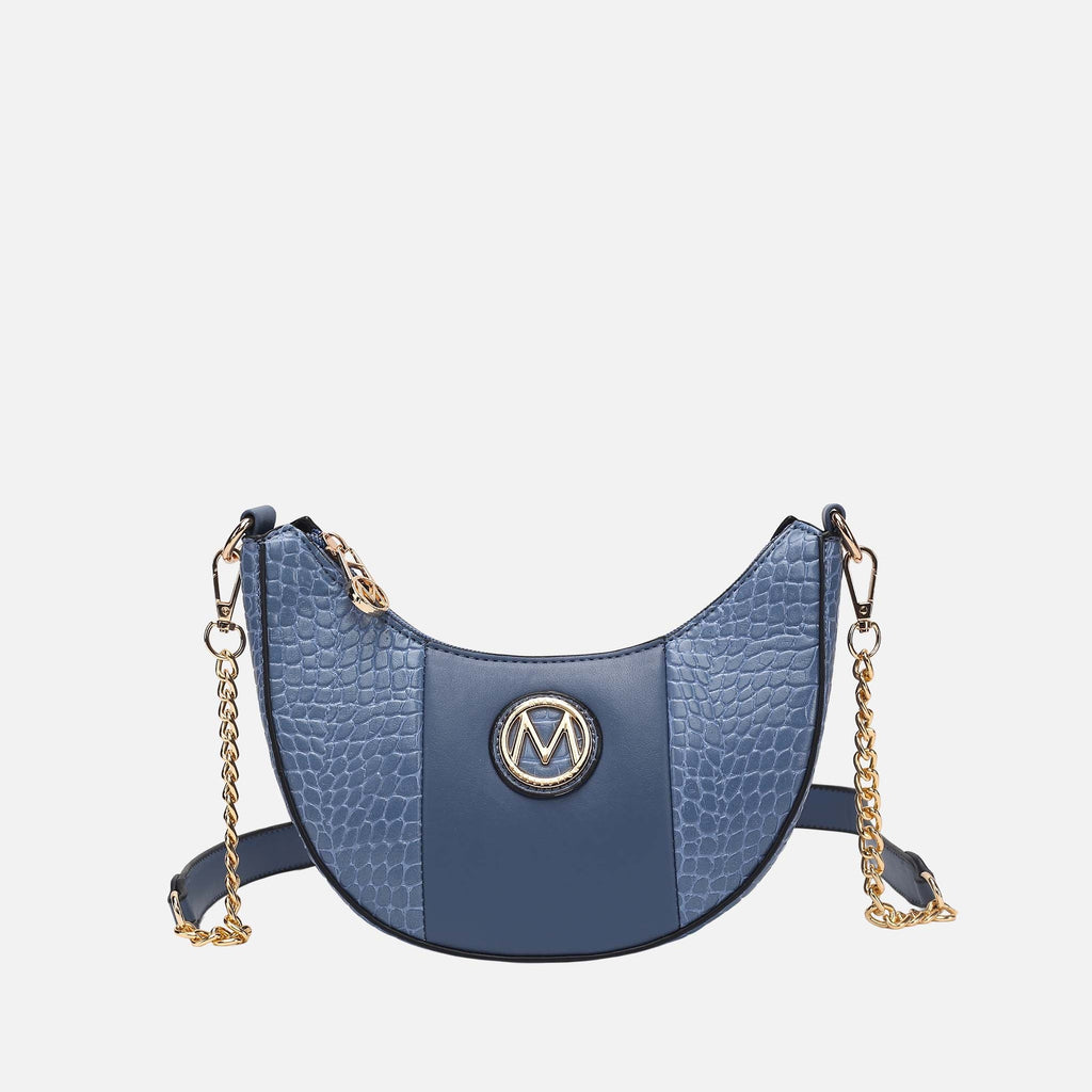 MKF Collection by Mia K. - Amira Embossed Crossbody Bag